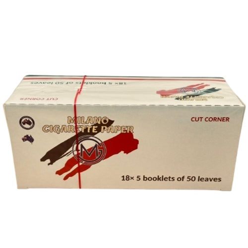 Milano Cigarette Paper 18 X 5
