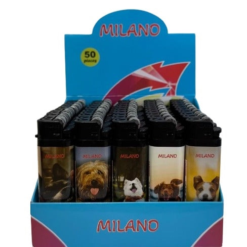 Milano Refillable Lighter x 50pk