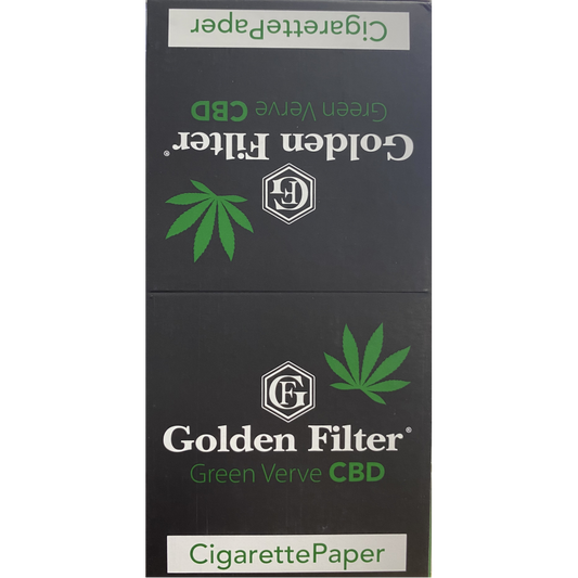 Golden Filter CBD Papers x 50